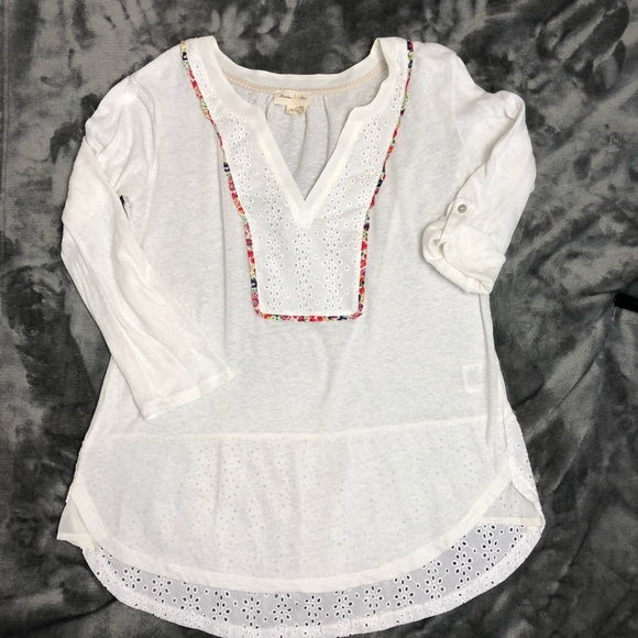 Anthropologie Tops - 🐝 3/$15 Meadow Rue Anthropologie Blouse size XS